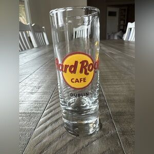 Hard Rock Cafe Dublin Logo Shot Glass - Save The Planet